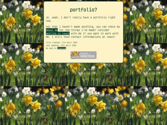 portfolio screenshot