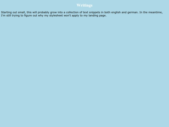 writing screenshot