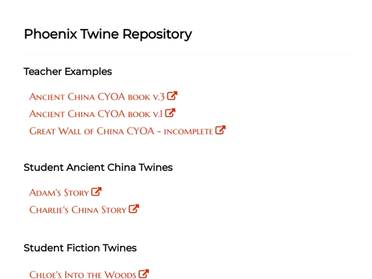 INDEX PAGEv4 screenshot