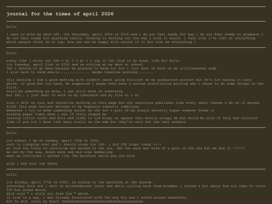 journal/april26 screenshot