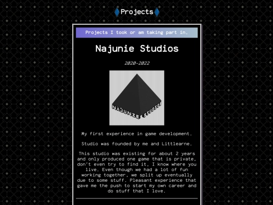projects_p screenshot