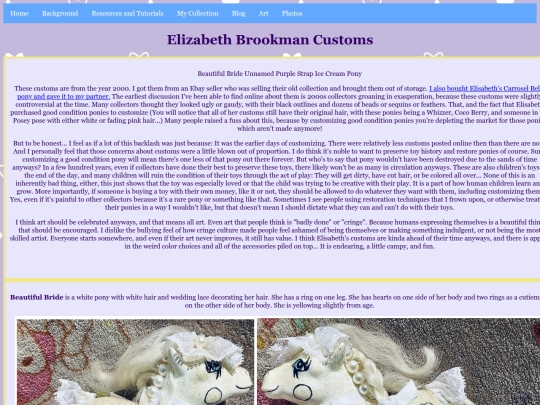my collection pages/customs/elisabethbrookman screenshot