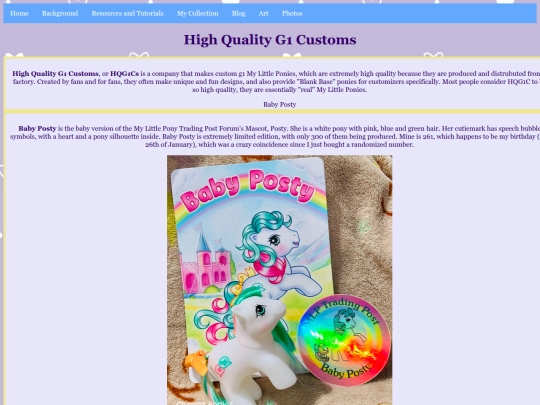 my collection pages/customs/hqg1c screenshot