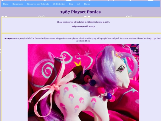 my collection pages/g1/1987playsetponies screenshot