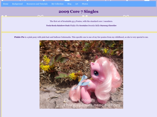 my collection pages/g3.5/2009core7singles screenshot
