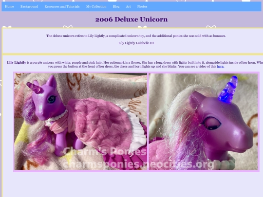 my collection pages/g3/2006deluxeunicorn screenshot