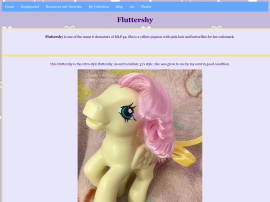 my collection pages/g4/fluttershy screenshot