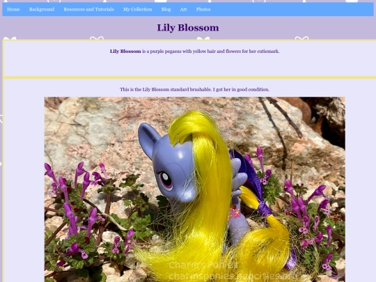 my collection pages/g4/lilyblossom screenshot