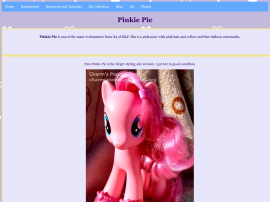 my collection pages/g4/pinkiepie screenshot