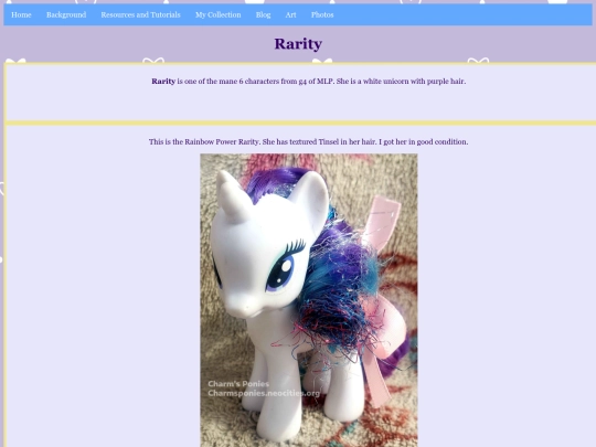 my collection pages/g4/rarity screenshot