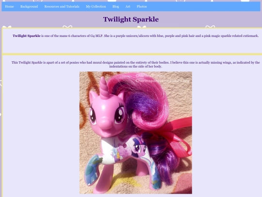 my collection pages/g4/twilightsparkle screenshot