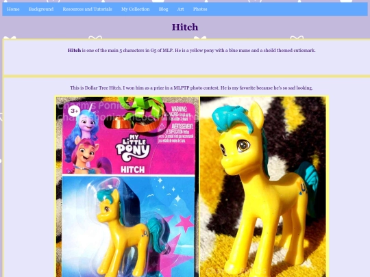 my collection pages/g5/hitch screenshot