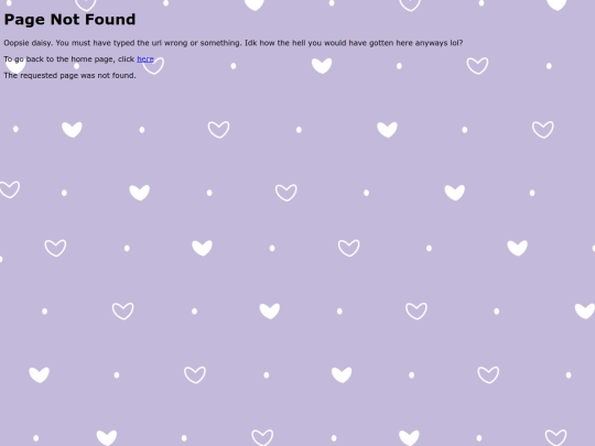 not_found screenshot