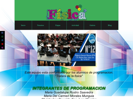 nosotros screenshot