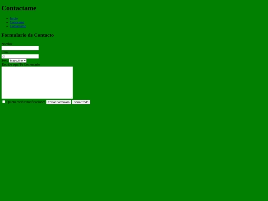 interna/Contactame screenshot