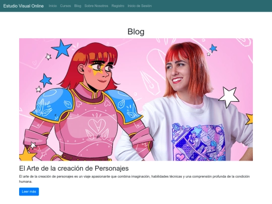 blog screenshot