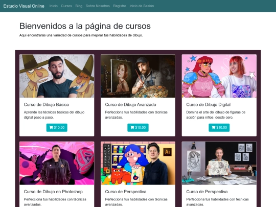 cursos screenshot