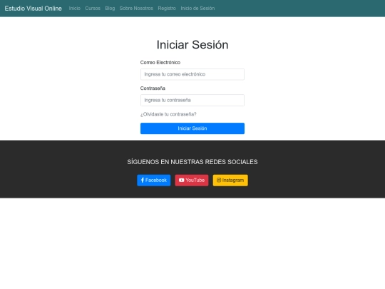 login screenshot