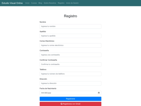 registro screenshot