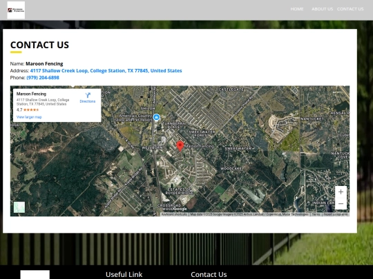 contact-us screenshot