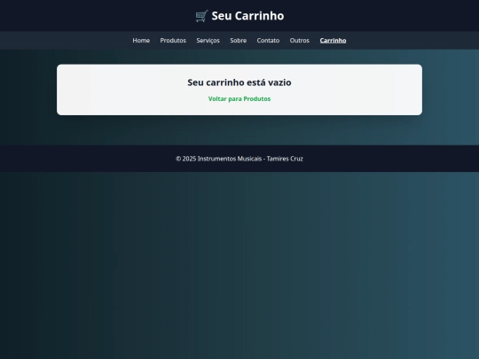 carrinho screenshot