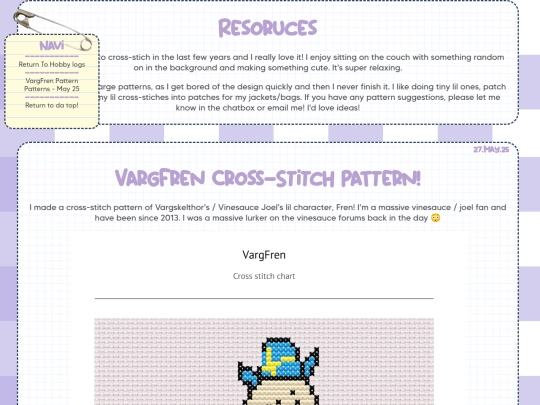 Personal/Hobby-Logs/CrossStitch-Resources screenshot