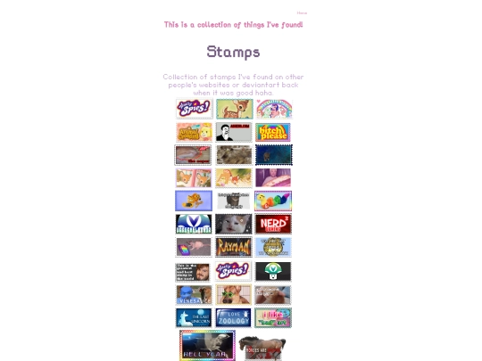 Personal/Stamps-Buttons-Blinkies/collection screenshot