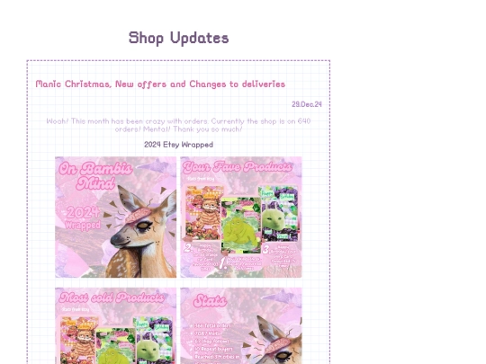 Shop/shop-updates screenshot