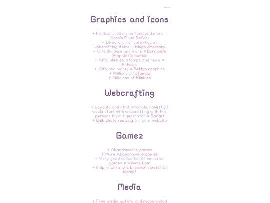 for-you/webcrafting-links screenshot