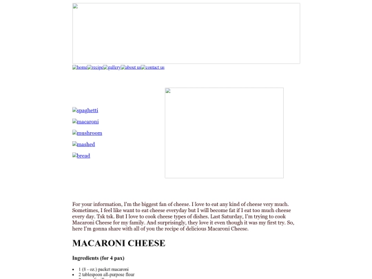 macaroni screenshot