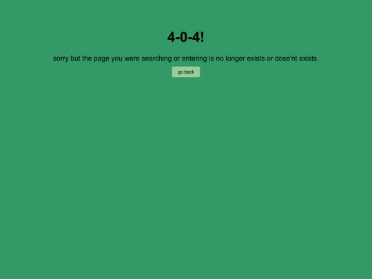 not_found screenshot