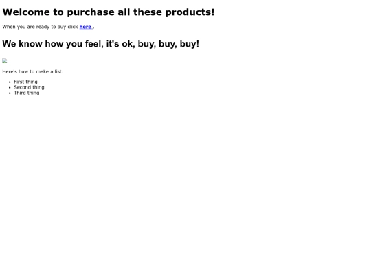 shoppingcart screenshot