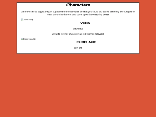 characters screenshot