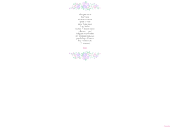 interests screenshot