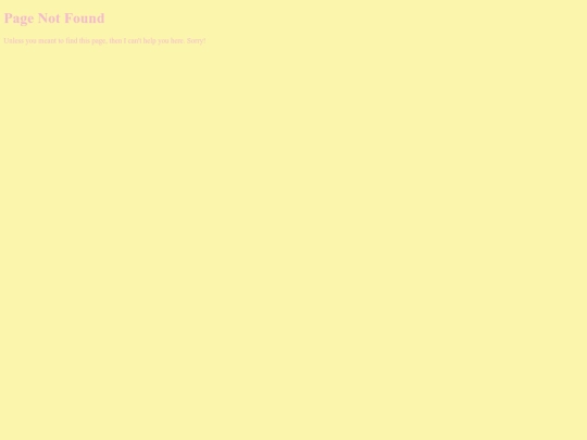 not_found screenshot