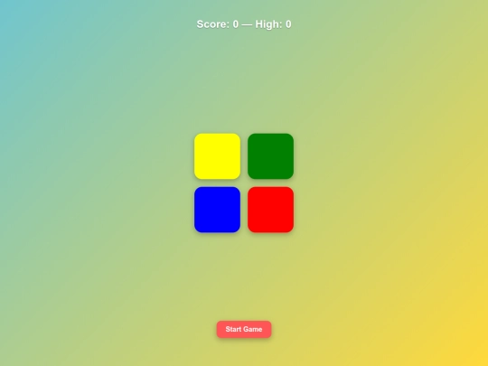 memory_game screenshot