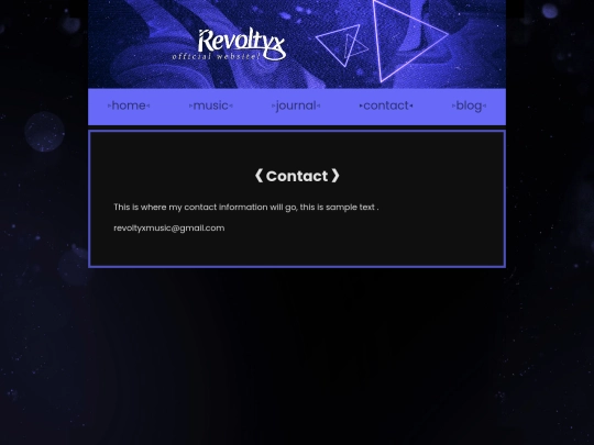contact screenshot