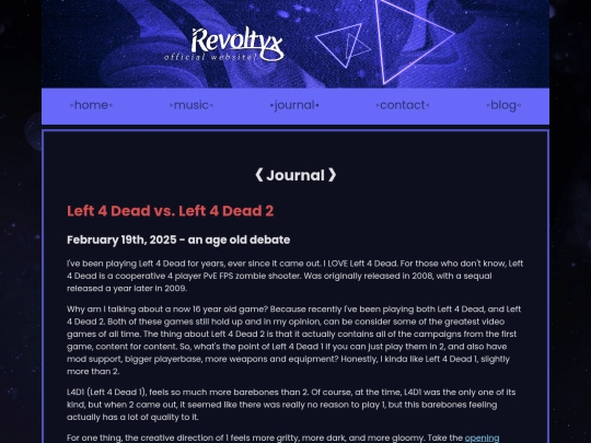journal screenshot