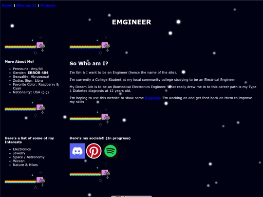 AboutMe screenshot
