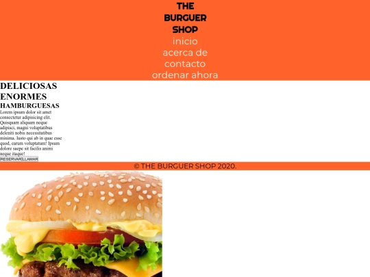 Pagina Hamburguesa screenshot