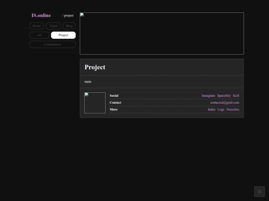 web/project screenshot