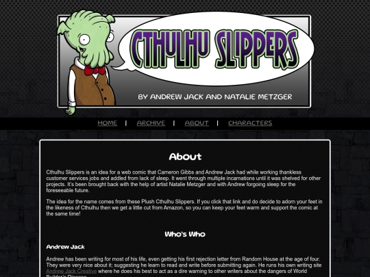 Cthulhu-Slippers/about screenshot