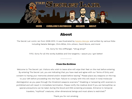 The-Secret-Lair/about screenshot
