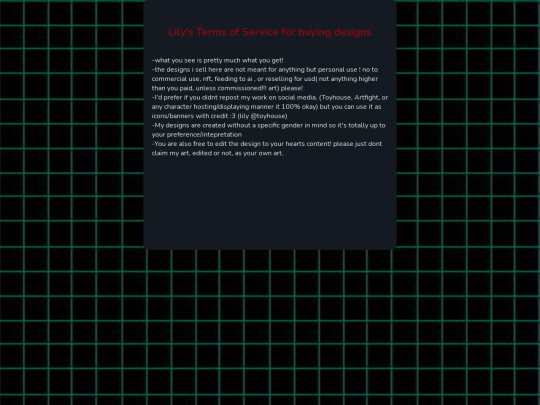 extra/tos screenshot