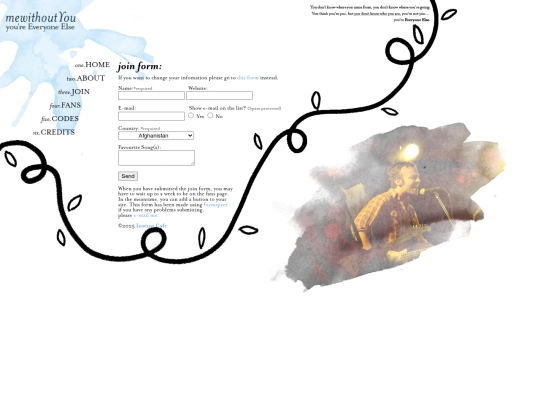 mewithoutyou/join screenshot