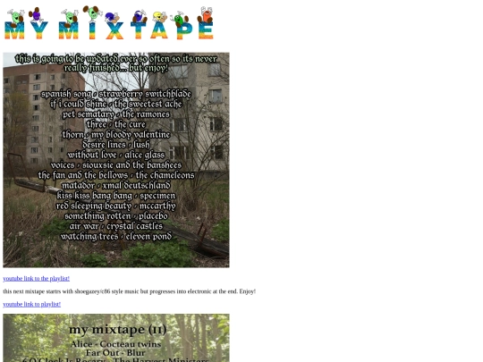 mixtape screenshot