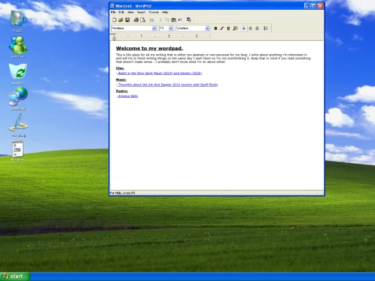 wordpad/wordpad screenshot