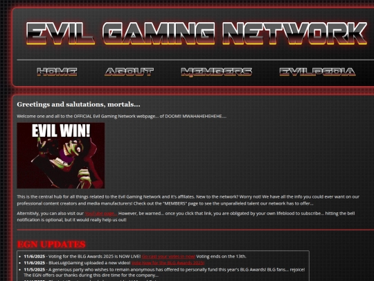 EGN/home screenshot