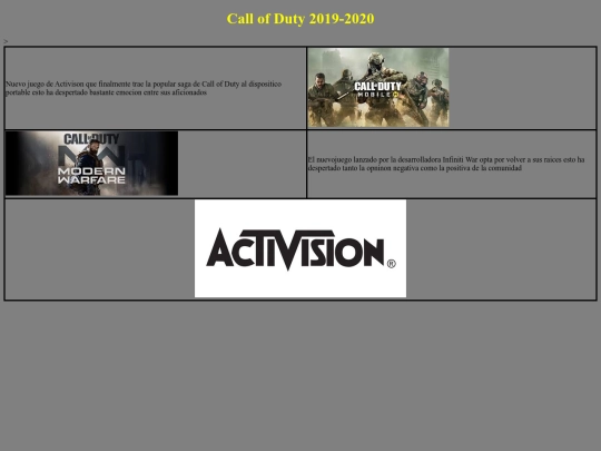 diseño libre/Call of Duty screenshot