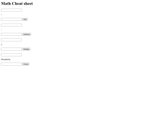 math screenshot